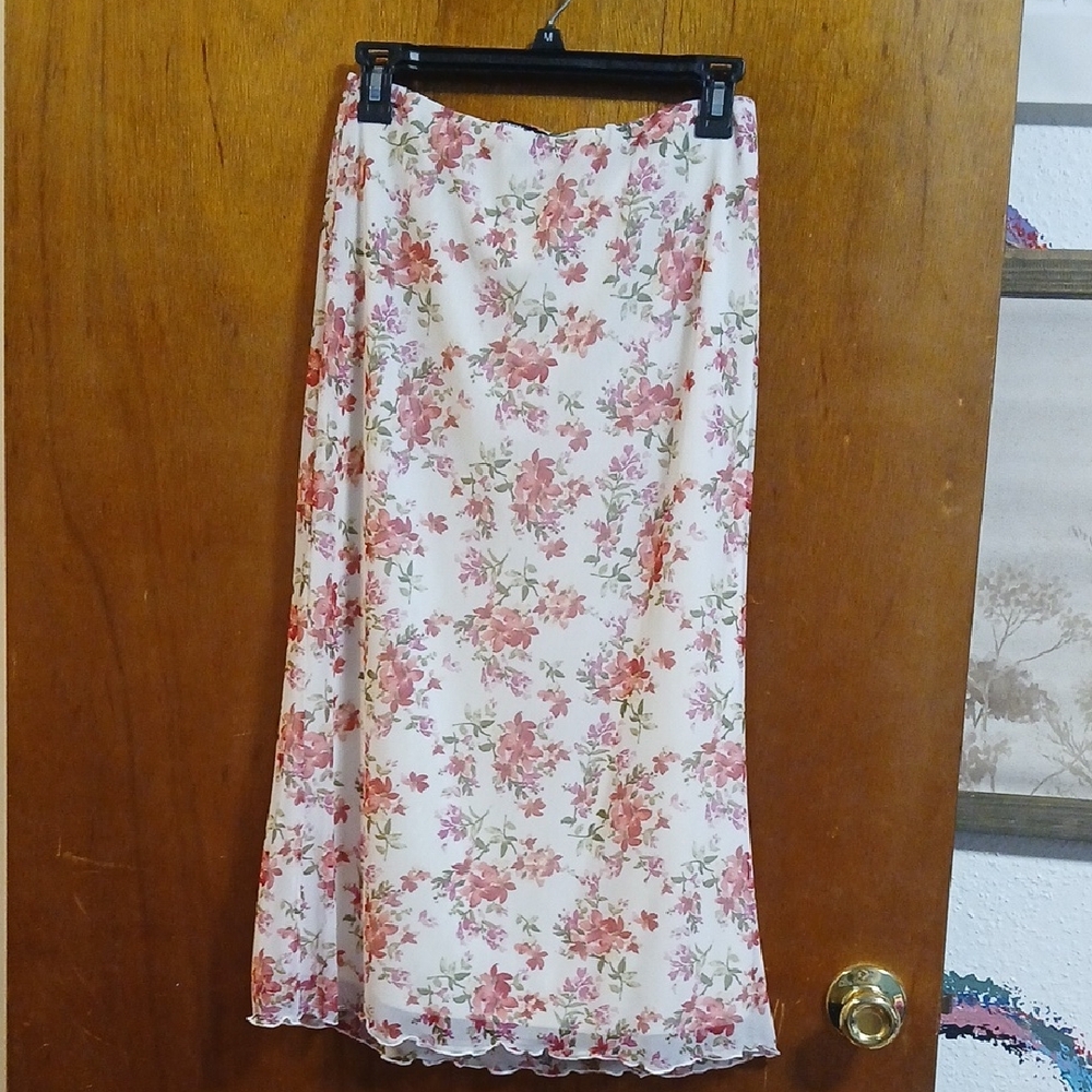 Floral Print Women's Skirt
